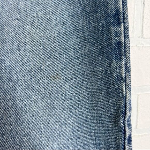Vintage Nevada Light Wash 100% Cotton Cropped Jeans 38 - Picture 4 of 11